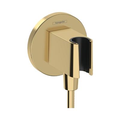 Hansgrohe FixFit S Çıkış Dirseği Askı İle Parlak Altın Optik