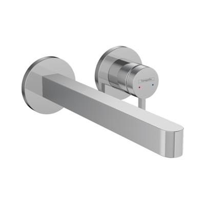 Hansgrohe Finoris Tek kollu Lavabo Bataryası Ankastre Duvara Monte 22,8 cm gaga ile Krom