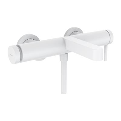 Hansgrohe Finoris Tek Kollu Banyo Bataryası Aplike Montaj Satin Beyaz