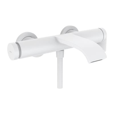 Hansgrohe Vivenis Tek Kollu Banyo Bataryası Aplike Montaj Satin Beyaz