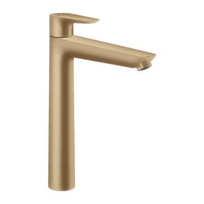 Hansgrohe Talis E Tek Kollu Lavabo Bataryası 240 Kumandalı Mat Bronz