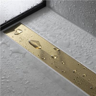 Hansgrohe RainDrain Flex Kesilebilir Duş Gideri 1000mm Parlak Altın Optik