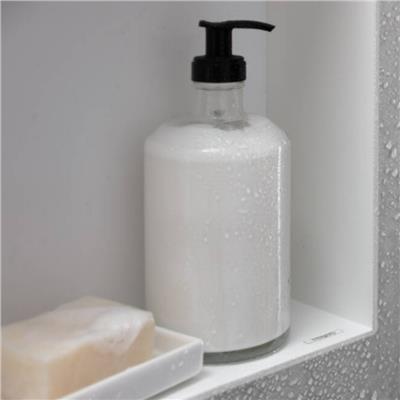 Hansgrohe XtraStoris Individual Duvar nişi Paslanmaz Çelik tasarım çerçeveli 300/300/100 Satin Beyaz