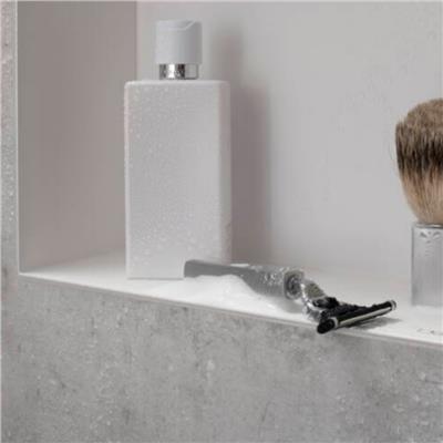 Hansgrohe XtraStoris Minimalistic Duvar nişi açık çerçeveli 300/300/100 Satin Beyaz
