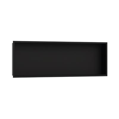 Hansgrohe XtraStoris Original Duvar nişi entegre çerçeveli 300/900/100 Satin Siyah