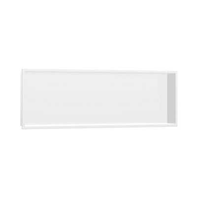 Hansgrohe XtraStoris Original Duvar nişi entegre çerçeveli 300/900/100 Satin Beyaz