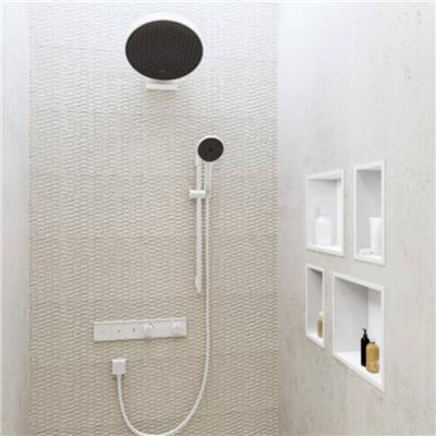 Hansgrohe XtraStoris Individual Duvar nişi Satin Siyah tasarım çerçeveli 300/300/100 Mat Bronz