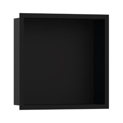 Hansgrohe XtraStoris Individual Duvar nişi Satin Siyah tasarım çerçeveli 300/300/100 Satin Siyah