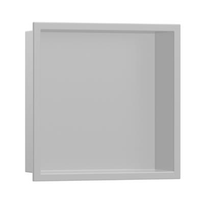 Hansgrohe XtraStoris Original Duvar nişi entegre çerçeveli 300/300/100 Beton Gri