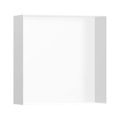 Hansgrohe XtraStoris Minimalistic Duvar nişi açık çerçeveli 300/300/100 Satin Beyaz
