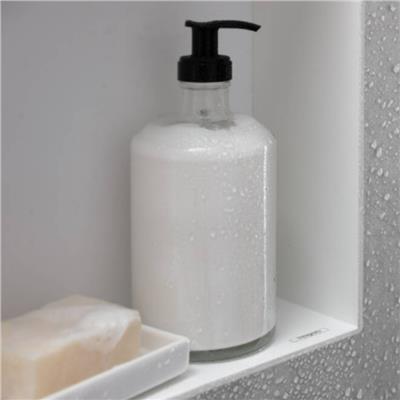 Hansgrohe XtraStoris Original Duvar nişi entegre çerçeveli 300/300/100 Beton Gri