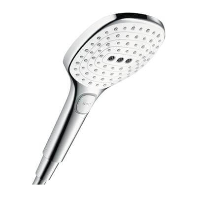 Hansgrohe Raindance Select E El Duşu 120 3 jet Beyaz/Krom
