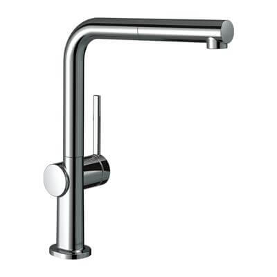 Hansgrohe Talis M54 Tek Kollu Eviye Bataryası 270, Çekilebilir Gaga, 1jet, sBox Krom