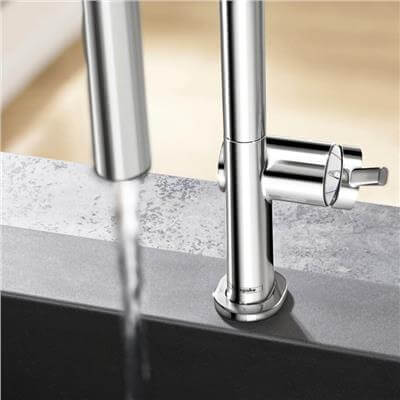 Hansgrohe Talis M54 Tek Kollu Eviye Bataryası 210, Çekilebilir El Duşu, 2jet Krom