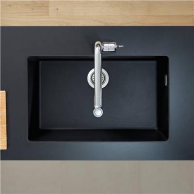 Hansgrohe S510-U660 SilicaTec Tezgahaltı Granit Eviye 660 Taş Grisi