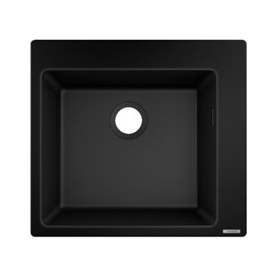 Hansgrohe S510-F450 SilicaTec Ankastre Granit Eviye 450 Grafit Siyahı