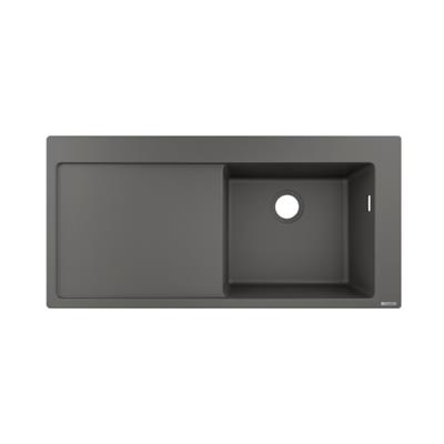 Hansgrohe S514-F450 SilicaTec Ankastre Granit Eviye 450 Damlalıklı Taş Grisi