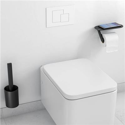 Hansgrohe WallStoris Tuvalet Paketi 2 Parça Satin Siyah