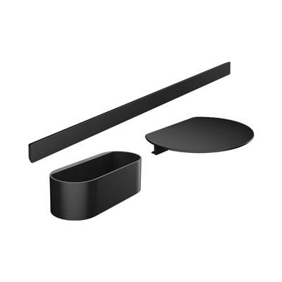 Hansgrohe WallStoris Küvet Paketi 3 Parça Satin Siyah