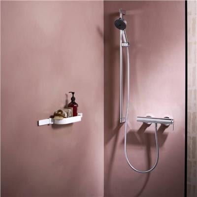 Hansgrohe WallStoris Duş Paketi 4 Parça Satin Beyaz
