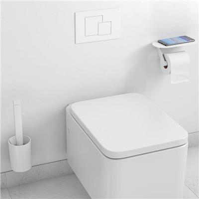 Hansgrohe WallStoris Tuvalet Paketi 2 Parça Satin Beyaz