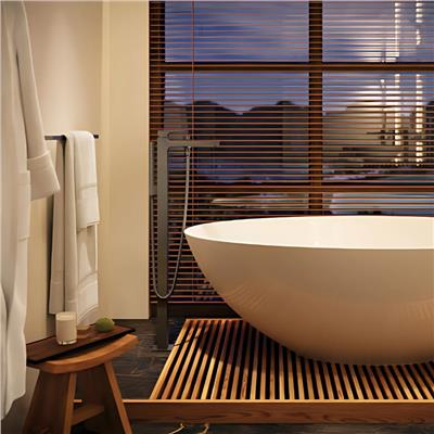 Hansgrohe Metropol Tek kollu banyo Bataryası çubuk volan ile yerden Mat Siyah