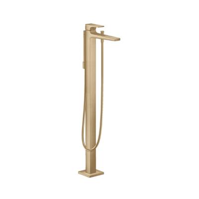 Hansgrohe Metropol Tek kollu banyo Bataryası çubuk volan ile yerden Mat Bronz