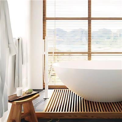 Hansgrohe Metropol Tek kollu banyo Bataryası çubuk volan ile yerden Satin Beyaz