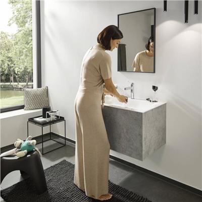 Hansgrohe Finoris Tek Kollu Lavabo Bataryası 110 Kumandalı Krom