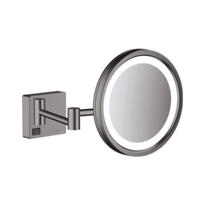 Hansgrohe AddStoris Makyaj Aynası LED Işıklı Mat Siyah