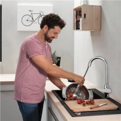 Hansgrohe F16 Kesme Tahtası Meşe