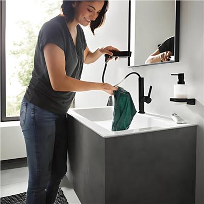 Hansgrohe AddStoris Sıvı Sabunluk Satin Siyah