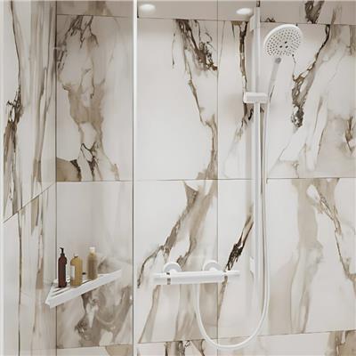 Hansgrohe AddStoris Köşe Süngerlik Satin Beyaz
