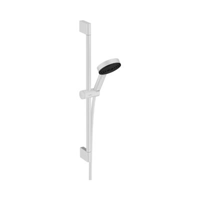 Hansgrohe Pulsify Select S Duş seti 105 3jet Relaxation, 65 cm duş barı ile Satin Beyaz