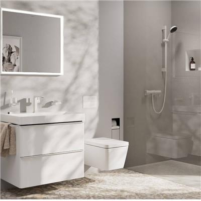 Hansgrohe Pulsify Select S Duş seti 105 3jet Relaxation, 65 cm duş barı ile Satin Beyaz