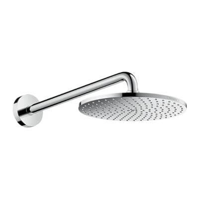 Hansgrohe Raindance S Tepe Duşu 240 1 jet, PowderRain, Duş Dirseği İle Krom