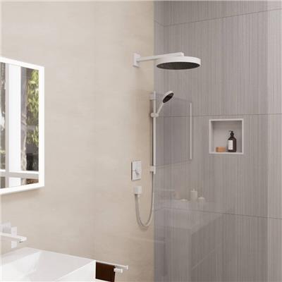 Hansgrohe Tepe Duş dirseği Square 38,9 cm Satin Beyaz