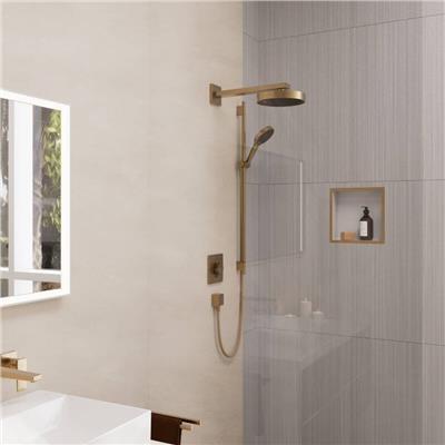 Hansgrohe Tepe Duş dirseği Square 38,9 cm Mat Bronz