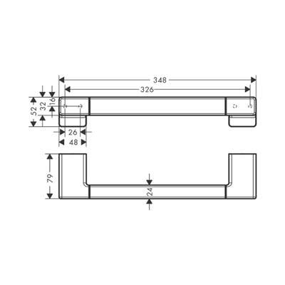 Hansgrohe AddStoris Tutunma Barı Parlak Altın Optik