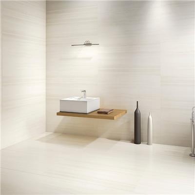 NG Kütahya Seramik 60*120 Duval Beyaz Rektifiye Parlak Nano