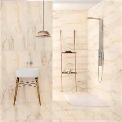 NG Kütahya Seramik 60*120 Opal Bone Rektifiye Parlak Nano