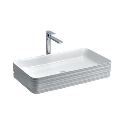 Lena E-2106 Tezgah Üstü Porselen Lavabo Beyaz
