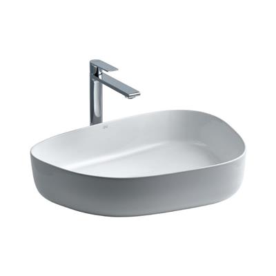 Lena E-2107 Tezgah Üstü Porselen Lavabo Beyaz