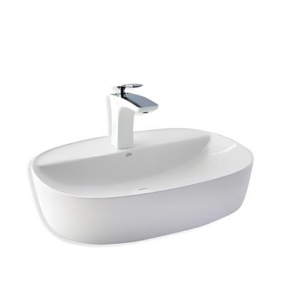Lena E-2111 Tezgah Üstü Porselen Lavabo Beyaz