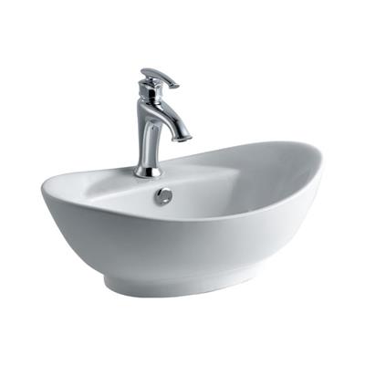 Lena E-5080 Tezgah Üstü Porselen Lavabo Beyaz