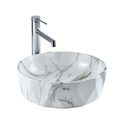 Lena E-2110M1 Tezgah Üstü Porselen Lavabo Karma