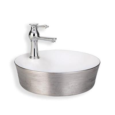 Lena E-5002G Tezgah Üstü Porselen Lavabo Karma