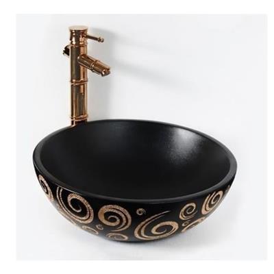 Lena E-9002 Tezgah Üstü Porselen Lavabo Karma