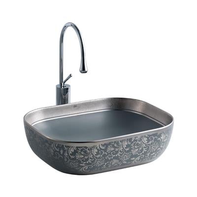 Lena EH-4290MGG Tezgah Üstü Porselen Lavabo Karma