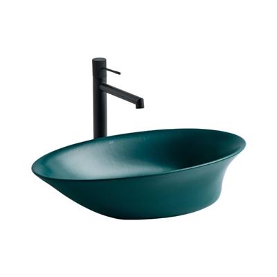 Lena EH-4610MY Tezgah Üstü Lavabo Mat Yeşil